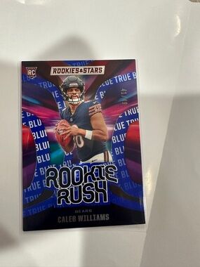 Caleb Williams Rookie and Stars Rookie Rush /49 Chicago Bears RC